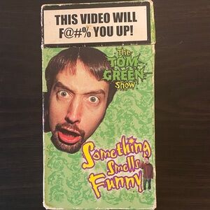 RARE Vintage The Tom Green Show "Something Smells Funny" VHS